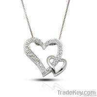 silver heart pendant