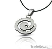 Swirl Stainless Steel Pendant Jewelry