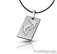 Dolphin Stainless Steel Pendant Jewelry