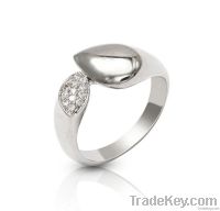 engagement silver ring