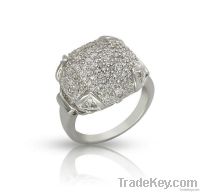 sterling silver cz rings