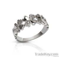 925 silver zircon ring