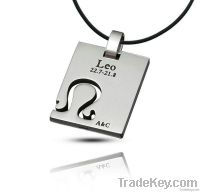 Leo Cool Stainless Steel Pendant