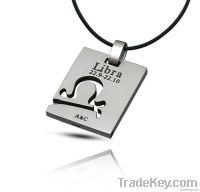 Libra Cool Stainless Steel Pendant