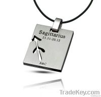 Sagittarius Cool Stainless Steel Pendant