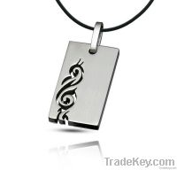 Hollow Stainless Steel Pendant Scarf