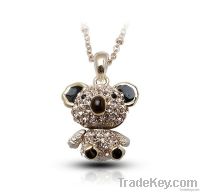 High quality bear alloy pendant