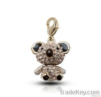 High quality bear alloy pendant