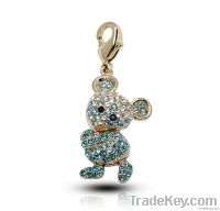cheap Gold plating pendant with crystal