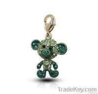 cheap Gold plating pendant with crystal