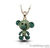 cheap Gold plating pendant with crystal