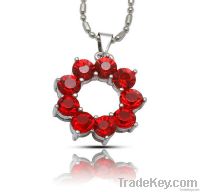 nice pendant with ruby