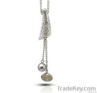 silver beads pendant jewelry