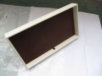 Leather Jewelry Tray With Cover And Stand 