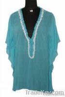 Plain beachwear kaftan