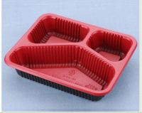 Take-out Plastic PP Box Three Compartment Meal Box