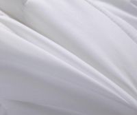 Polyester microfiber fabric optical white Oekotex standard 100 process