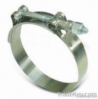T-bolt heavy duty hose clamp & clip with /without  spring