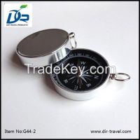 metal pocket compass keychain