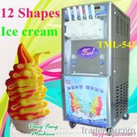 Ice cream machine, soft ice cream making machine