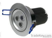 3x8W RGBW LED ceiling light