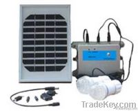 Portable solar lighting kit