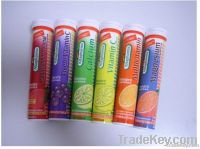 2013 Hot Sale Various Flavor Vitamin C Effervescent Tablets OEM ODM