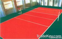 acrylic outdoor volleyball court flooring