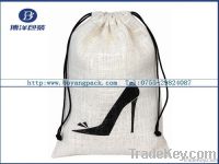 Shoes white Linen Bag
