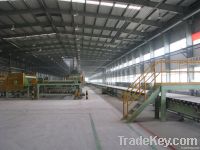 Gypsum board production line