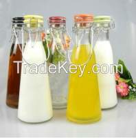 Juice bottle, glass beverage bottle, wine glass bottle