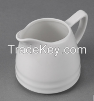 Strengthen Porcelain Creamer, china white porcelain creamer with OEM design