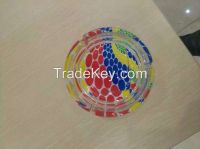 Customed size and color glow glass ashtry wholesale