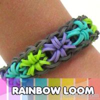 2013 best latex free kids silicone rubber rainbow loom bracelet kit
