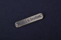 Custom printing/engrave/etch stainless steel name plate