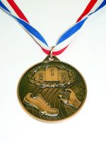 Commemorative metal award Medal of Honor with lanyard