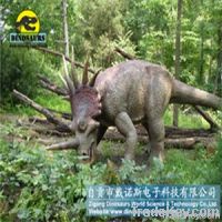 Amusement park animatronic Styracosaurus