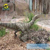 Life size animatronic dinosaurs