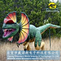 Playground equipment, animatronic dinosaurs