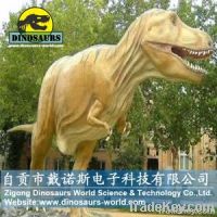 Playground amusement equipment animatronic dinosaur