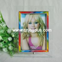 Glass photo frame, glass crafts, craft gifts