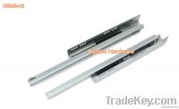 Single extension adjustable concealed drawer slide