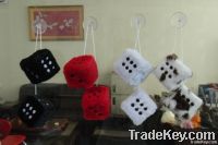 Plush Car Hang Dice