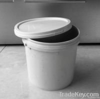 Plastic packaging bucket with lid