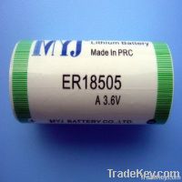 ER18505 Lithium Thionyl Chloride  Battery
