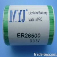ER26500 Lithium Thionyl Chloride  Battery
