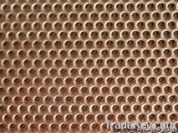 Copper perforated mesh DBL-E