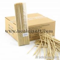 Round bamboo skewer