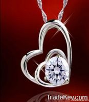 925 silver pandent necklace for fashion jewelry set