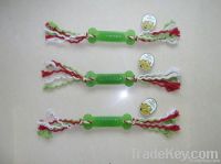 Cotton Rope and Tennis Ball Pet Toys